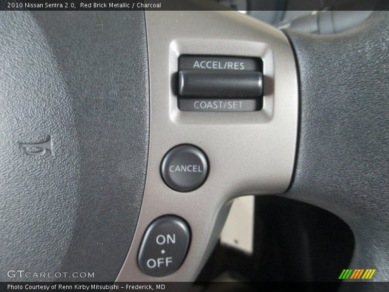 Red Brick Metallic / Charcoal 2010 Nissan Sentra 2.0