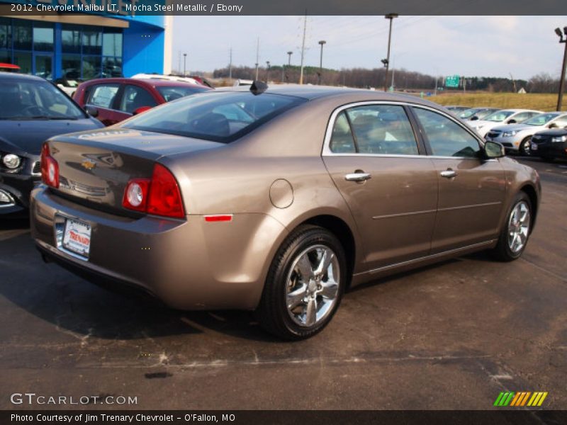 Mocha Steel Metallic / Ebony 2012 Chevrolet Malibu LT