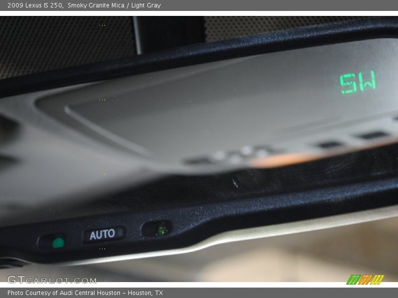 Smoky Granite Mica / Light Gray 2009 Lexus IS 250