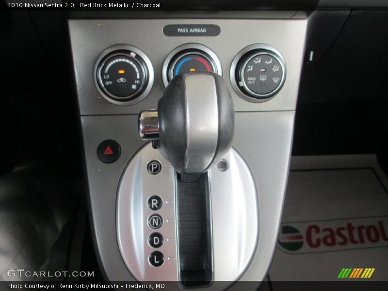 Red Brick Metallic / Charcoal 2010 Nissan Sentra 2.0