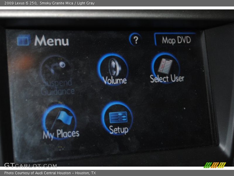 Smoky Granite Mica / Light Gray 2009 Lexus IS 250