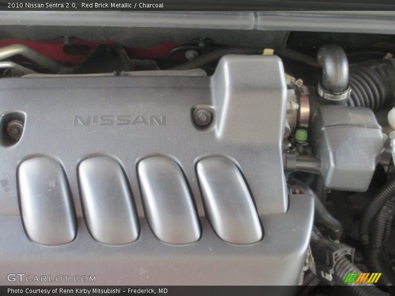 Red Brick Metallic / Charcoal 2010 Nissan Sentra 2.0