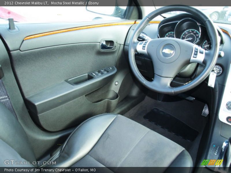 Mocha Steel Metallic / Ebony 2012 Chevrolet Malibu LT