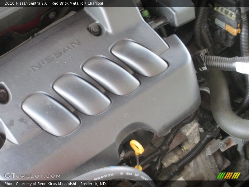 Red Brick Metallic / Charcoal 2010 Nissan Sentra 2.0