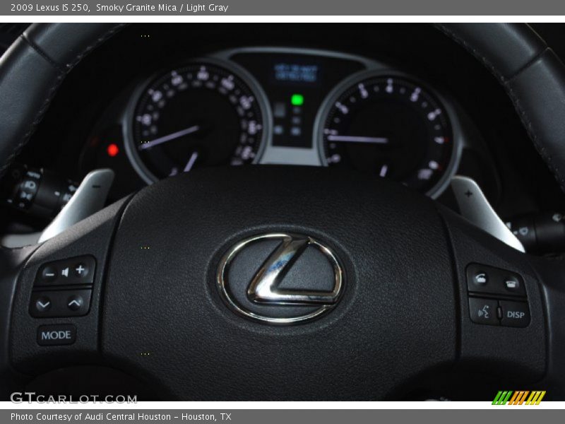 Smoky Granite Mica / Light Gray 2009 Lexus IS 250