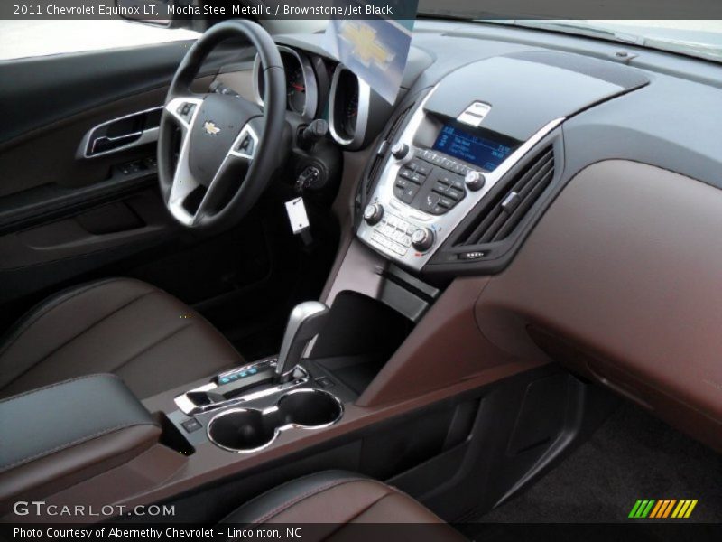 Mocha Steel Metallic / Brownstone/Jet Black 2011 Chevrolet Equinox LT