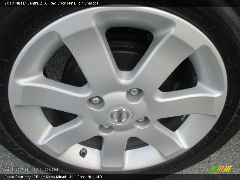 Red Brick Metallic / Charcoal 2010 Nissan Sentra 2.0