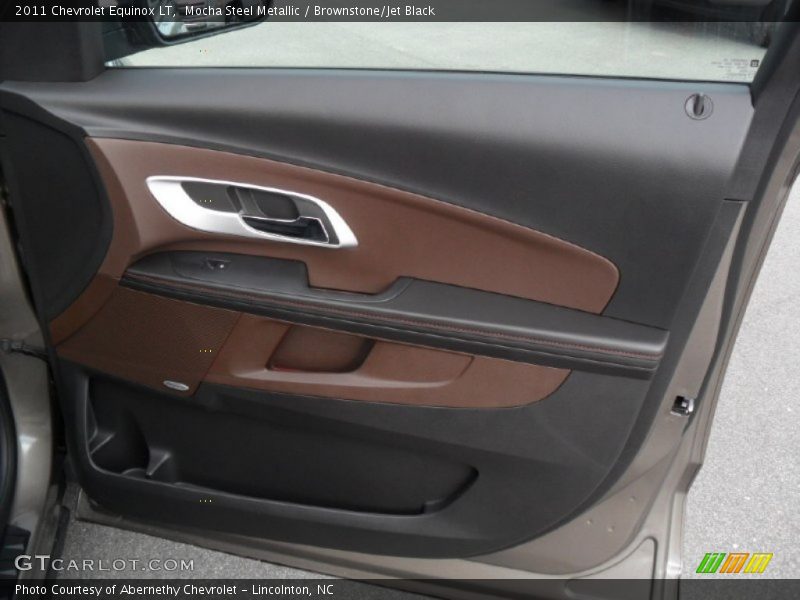 Mocha Steel Metallic / Brownstone/Jet Black 2011 Chevrolet Equinox LT