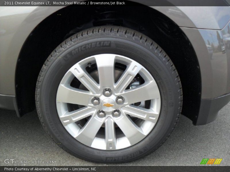 Mocha Steel Metallic / Brownstone/Jet Black 2011 Chevrolet Equinox LT