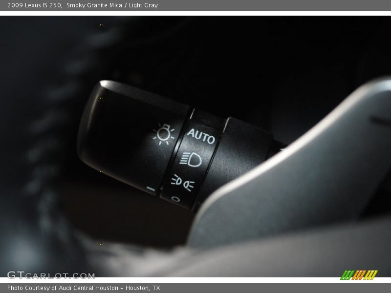 Smoky Granite Mica / Light Gray 2009 Lexus IS 250