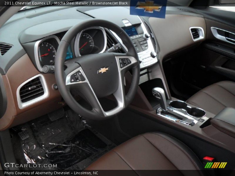 Mocha Steel Metallic / Brownstone/Jet Black 2011 Chevrolet Equinox LT