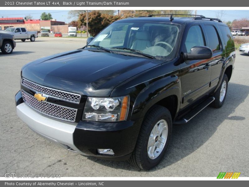 Black / Light Titanium/Dark Titanium 2013 Chevrolet Tahoe LT 4x4