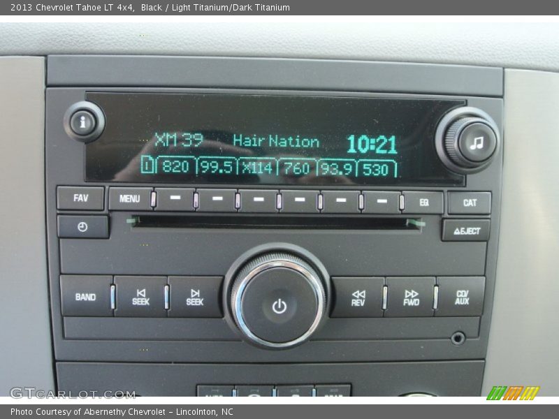 Black / Light Titanium/Dark Titanium 2013 Chevrolet Tahoe LT 4x4