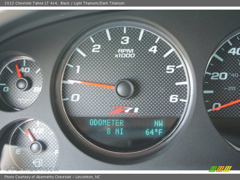 Black / Light Titanium/Dark Titanium 2013 Chevrolet Tahoe LT 4x4