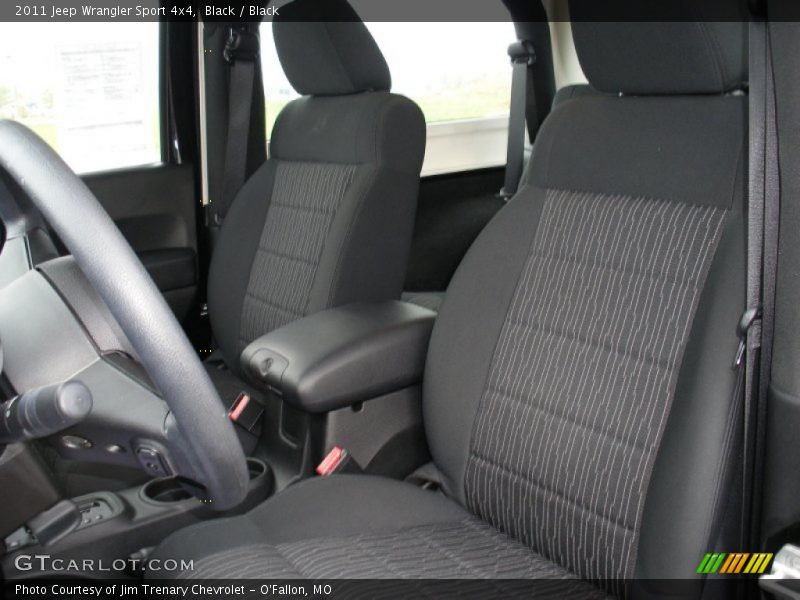 Black / Black 2011 Jeep Wrangler Sport 4x4