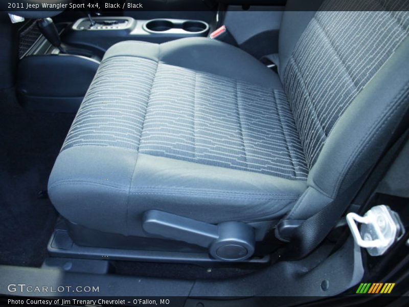 Black / Black 2011 Jeep Wrangler Sport 4x4