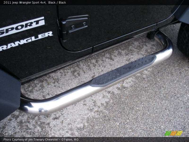 Black / Black 2011 Jeep Wrangler Sport 4x4