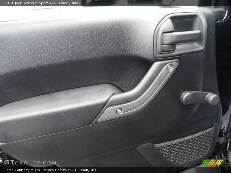Black / Black 2011 Jeep Wrangler Sport 4x4