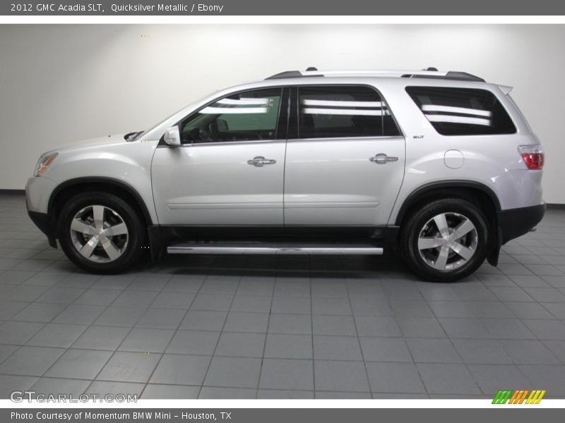 Quicksilver Metallic / Ebony 2012 GMC Acadia SLT