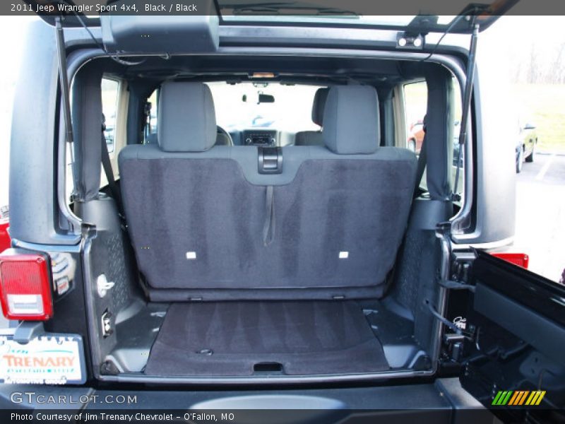 Black / Black 2011 Jeep Wrangler Sport 4x4