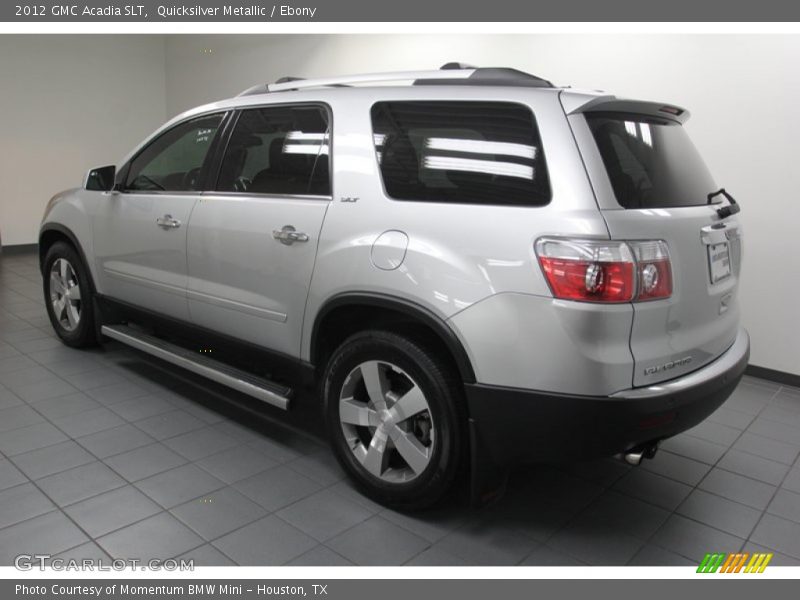 Quicksilver Metallic / Ebony 2012 GMC Acadia SLT