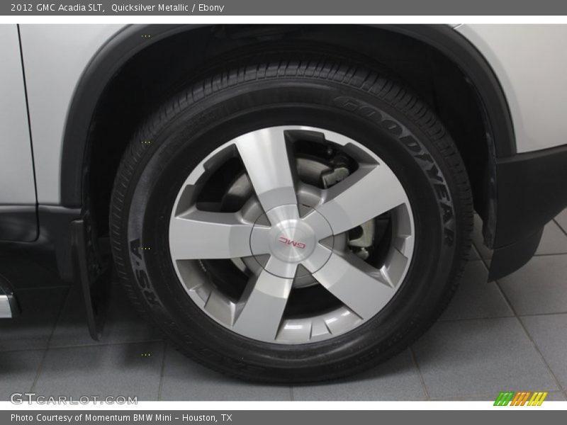 Quicksilver Metallic / Ebony 2012 GMC Acadia SLT