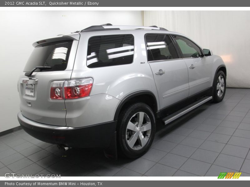 Quicksilver Metallic / Ebony 2012 GMC Acadia SLT