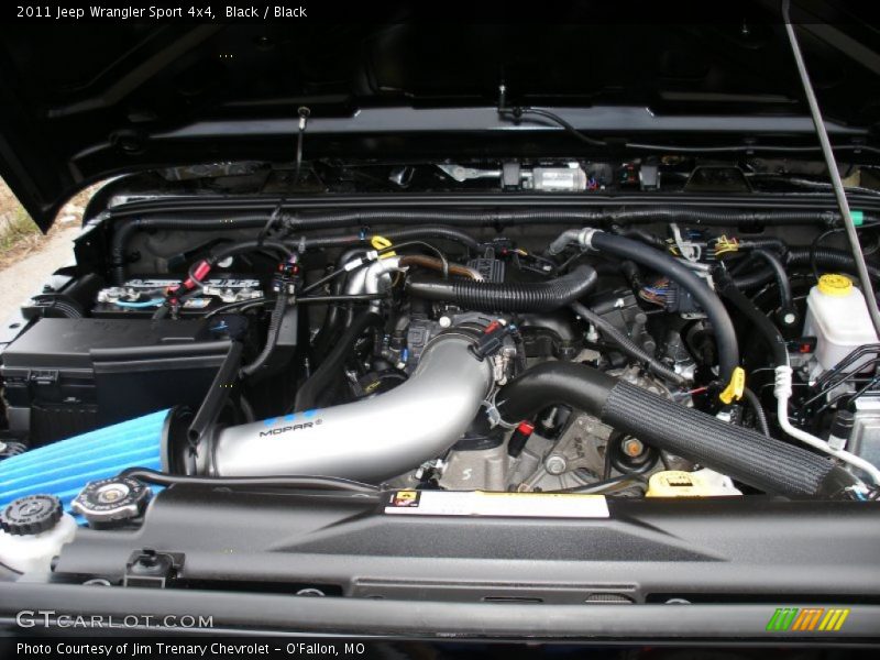 Black / Black 2011 Jeep Wrangler Sport 4x4