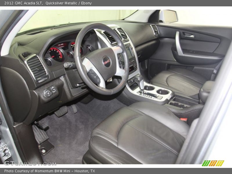 Quicksilver Metallic / Ebony 2012 GMC Acadia SLT