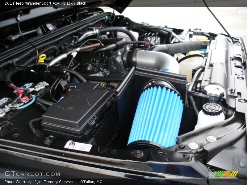Black / Black 2011 Jeep Wrangler Sport 4x4