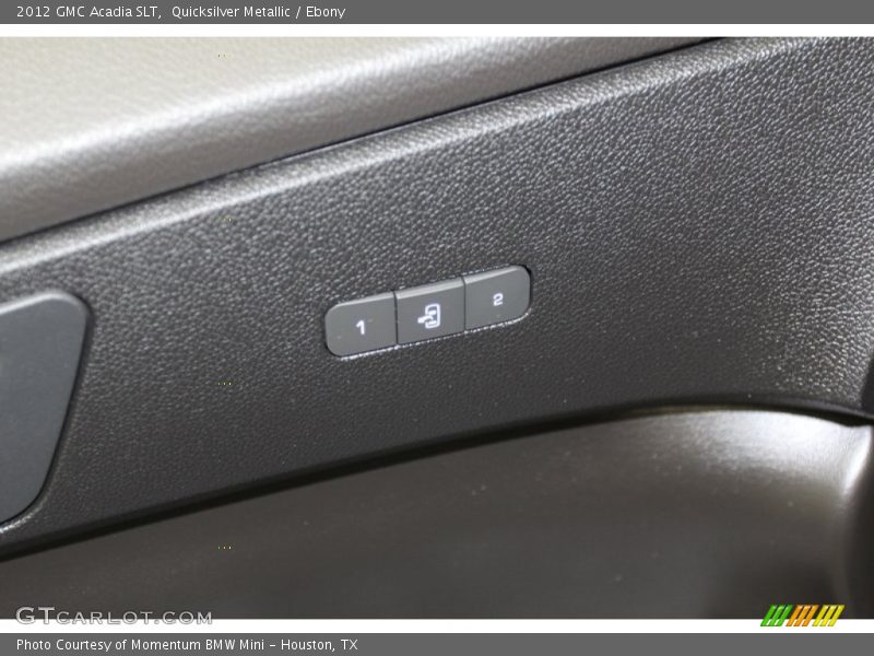 Quicksilver Metallic / Ebony 2012 GMC Acadia SLT