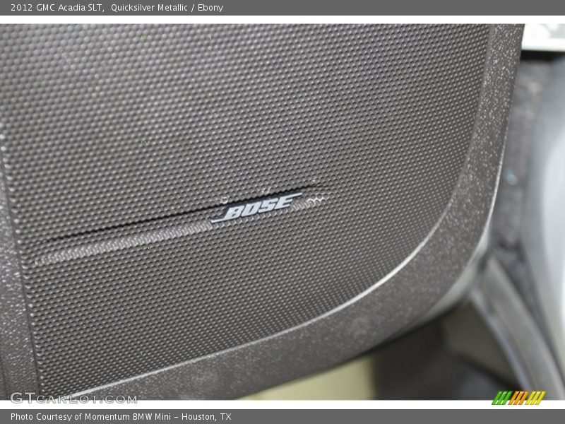 Quicksilver Metallic / Ebony 2012 GMC Acadia SLT