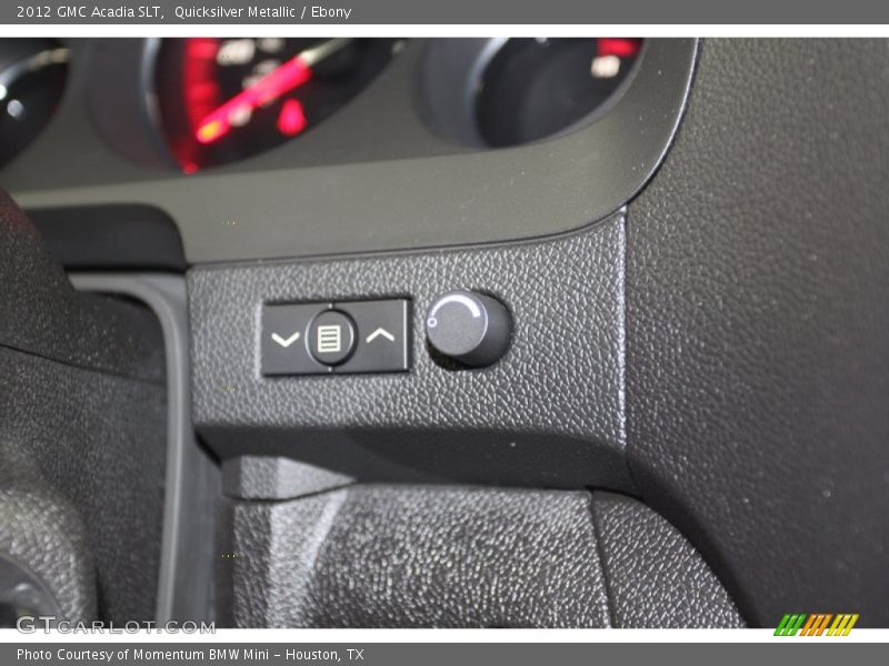 Quicksilver Metallic / Ebony 2012 GMC Acadia SLT