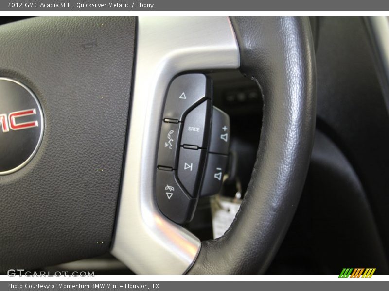 Quicksilver Metallic / Ebony 2012 GMC Acadia SLT