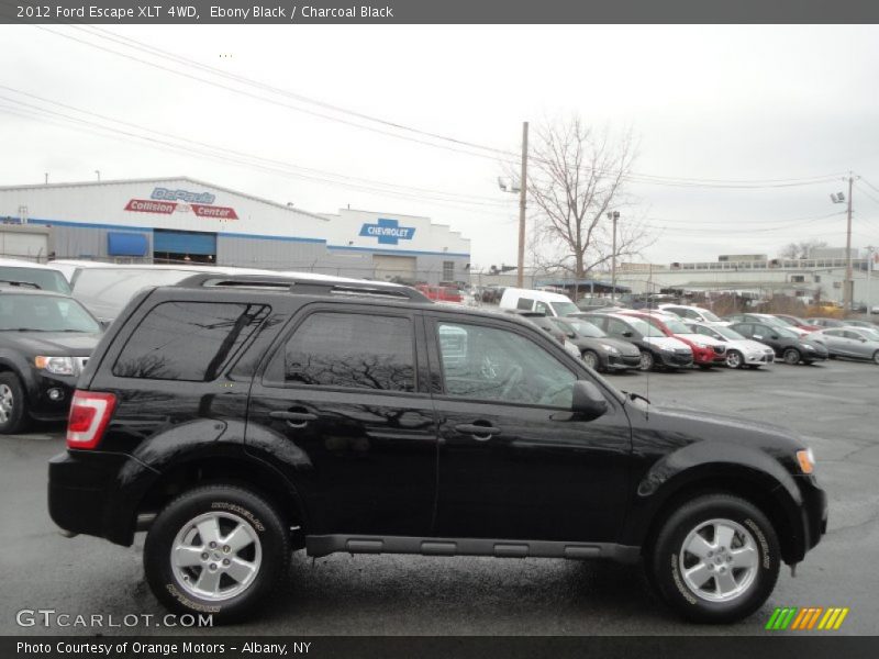 Ebony Black / Charcoal Black 2012 Ford Escape XLT 4WD