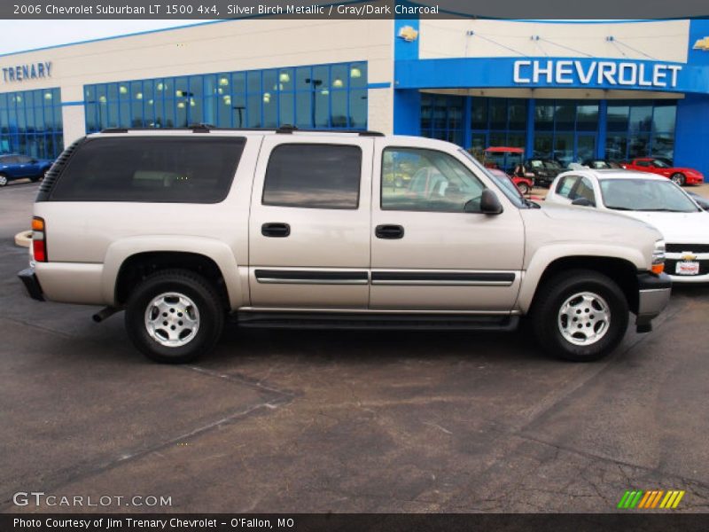 Silver Birch Metallic / Gray/Dark Charcoal 2006 Chevrolet Suburban LT 1500 4x4