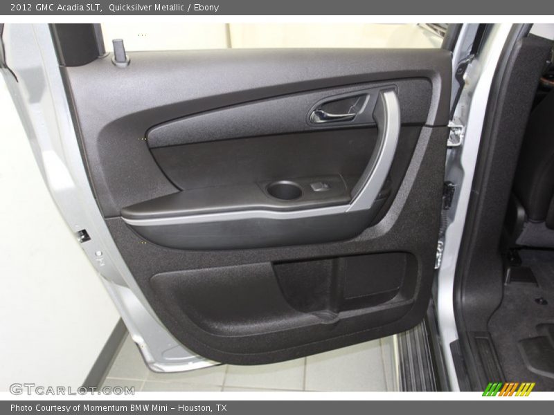 Quicksilver Metallic / Ebony 2012 GMC Acadia SLT