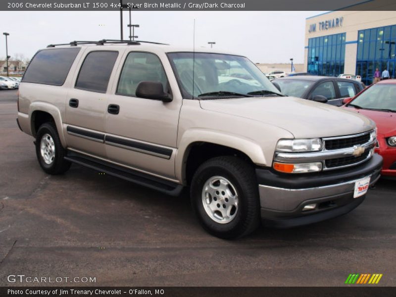 Silver Birch Metallic / Gray/Dark Charcoal 2006 Chevrolet Suburban LT 1500 4x4