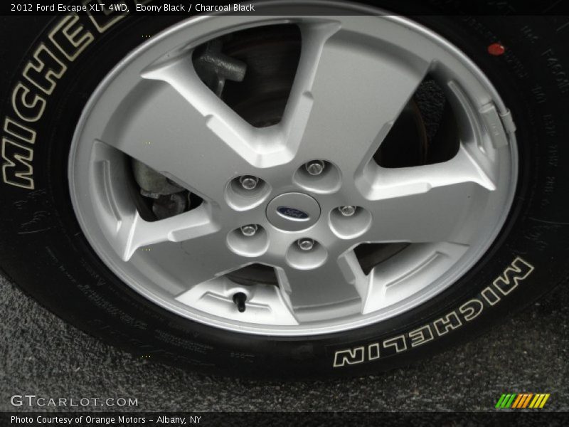 Ebony Black / Charcoal Black 2012 Ford Escape XLT 4WD