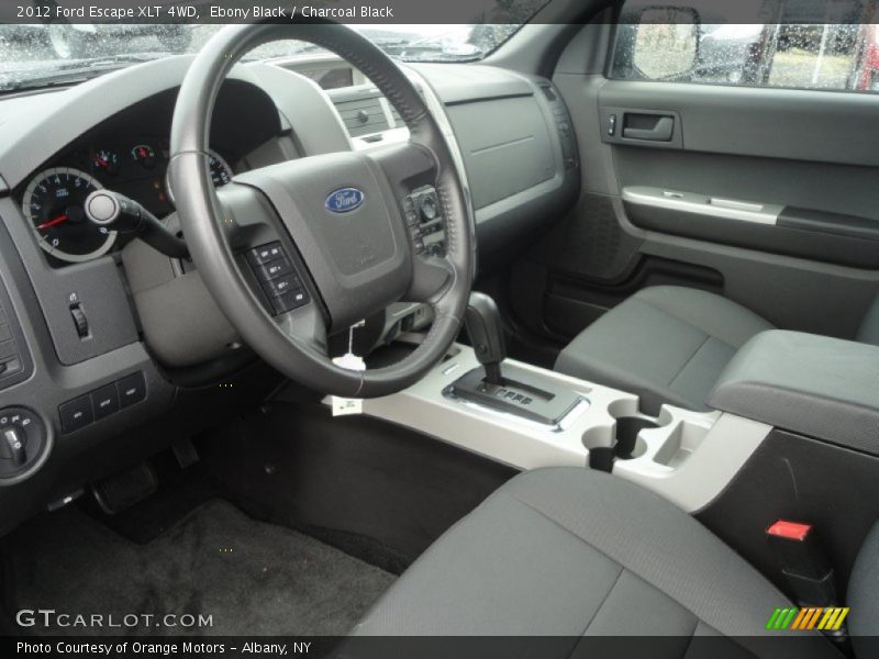 Ebony Black / Charcoal Black 2012 Ford Escape XLT 4WD