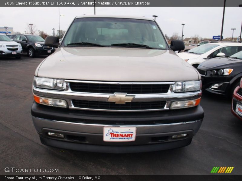 Silver Birch Metallic / Gray/Dark Charcoal 2006 Chevrolet Suburban LT 1500 4x4