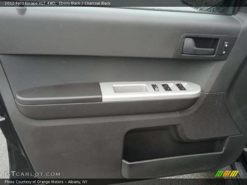 Ebony Black / Charcoal Black 2012 Ford Escape XLT 4WD