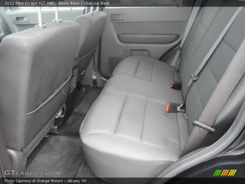 Ebony Black / Charcoal Black 2012 Ford Escape XLT 4WD