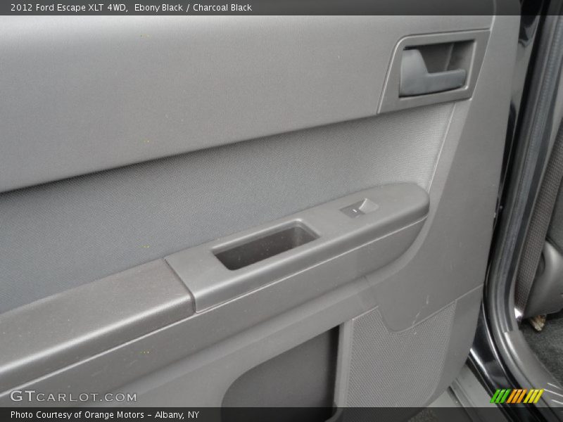 Ebony Black / Charcoal Black 2012 Ford Escape XLT 4WD