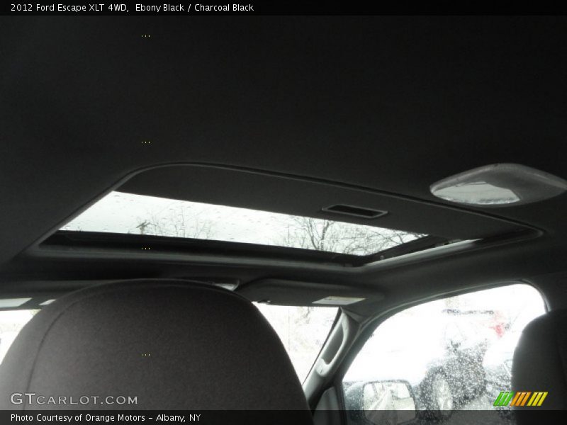 Ebony Black / Charcoal Black 2012 Ford Escape XLT 4WD