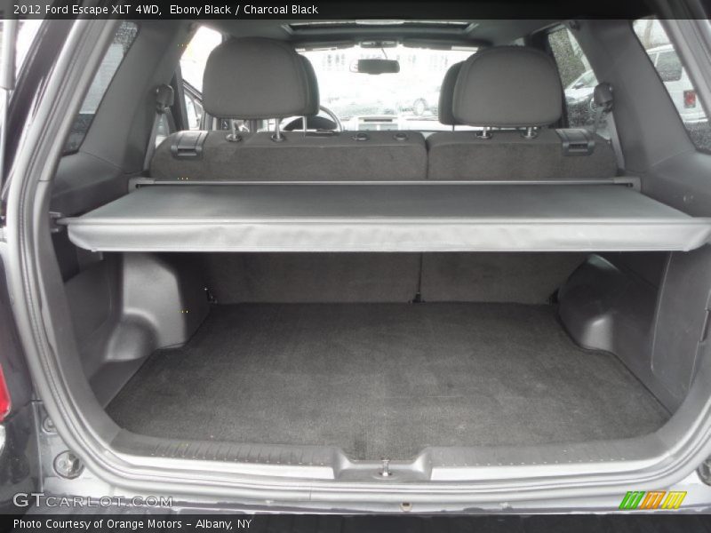 Ebony Black / Charcoal Black 2012 Ford Escape XLT 4WD