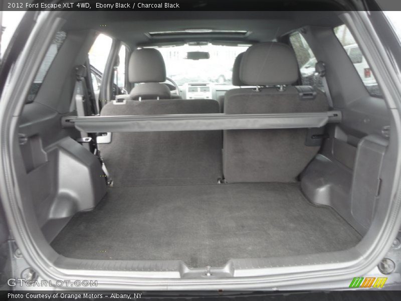 Ebony Black / Charcoal Black 2012 Ford Escape XLT 4WD