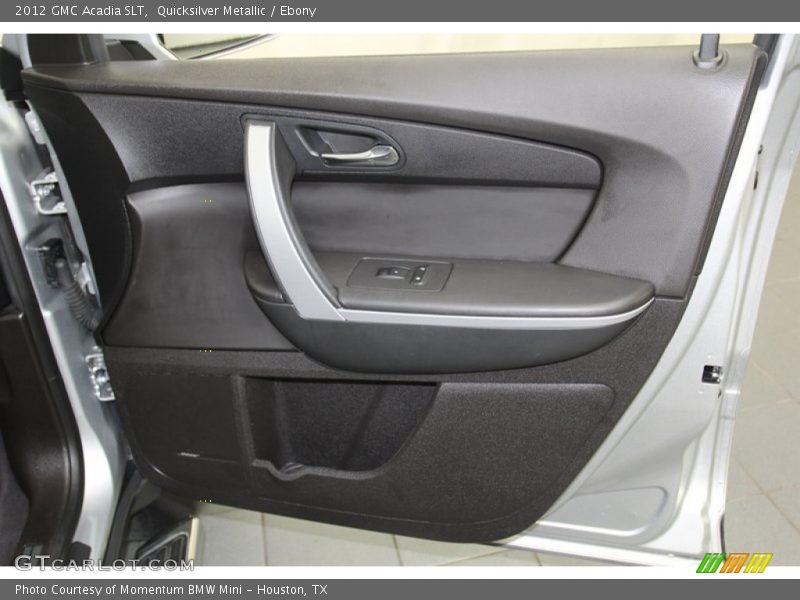 Quicksilver Metallic / Ebony 2012 GMC Acadia SLT