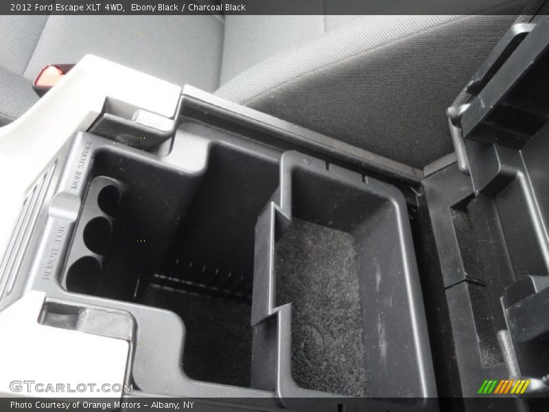 Ebony Black / Charcoal Black 2012 Ford Escape XLT 4WD