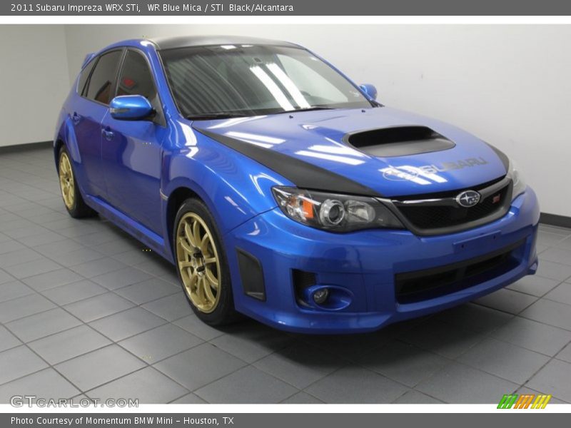 Front 3/4 View of 2011 Impreza WRX STi